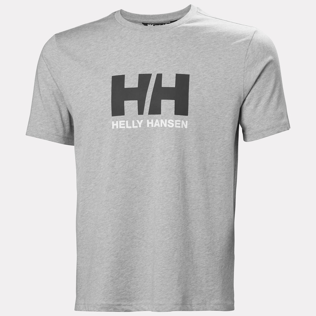 HH LOGO TSHIRT 30, GREY MELANG, XXL