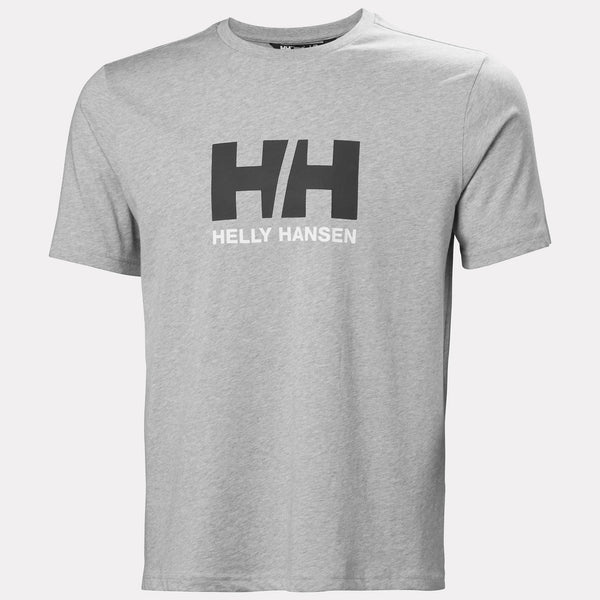 HH LOGO TSHIRT 30, GREY MELANG, XXL