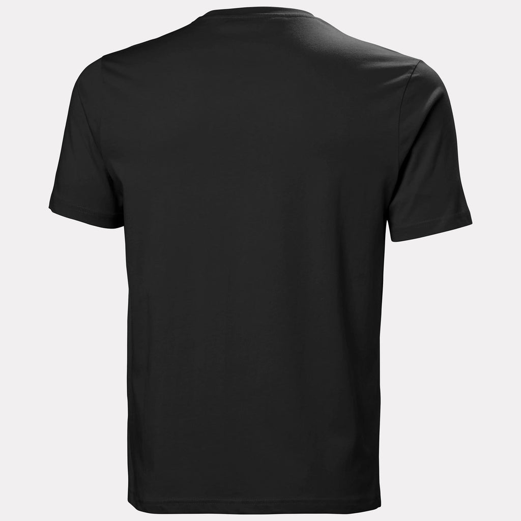 HH LOGO TSHIRT 30, BLACK, XXL