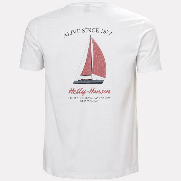 SHORELINE TSHIRT 30, WHITE, XXL
