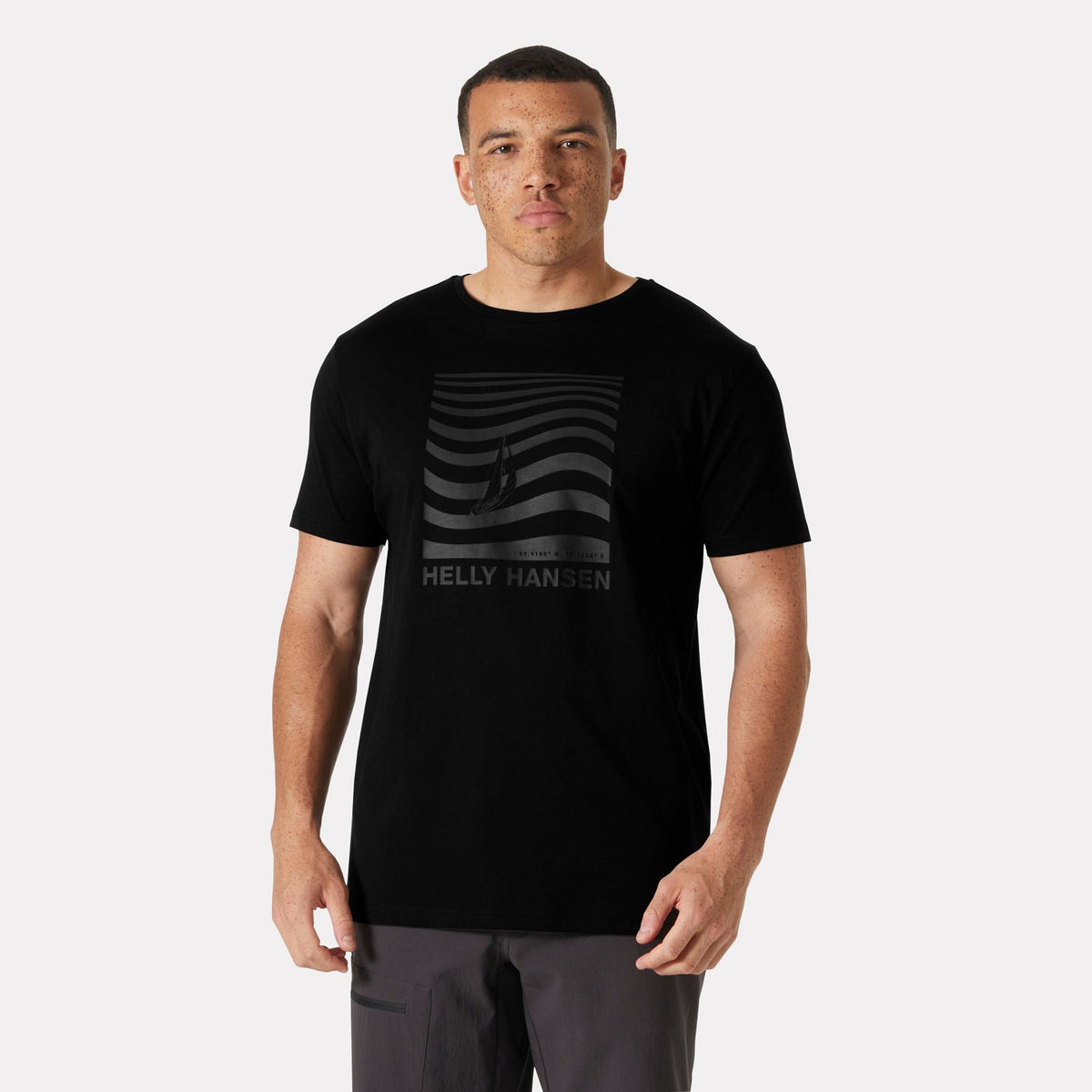 SHORELINE TSHIRT 30, BLACK, S