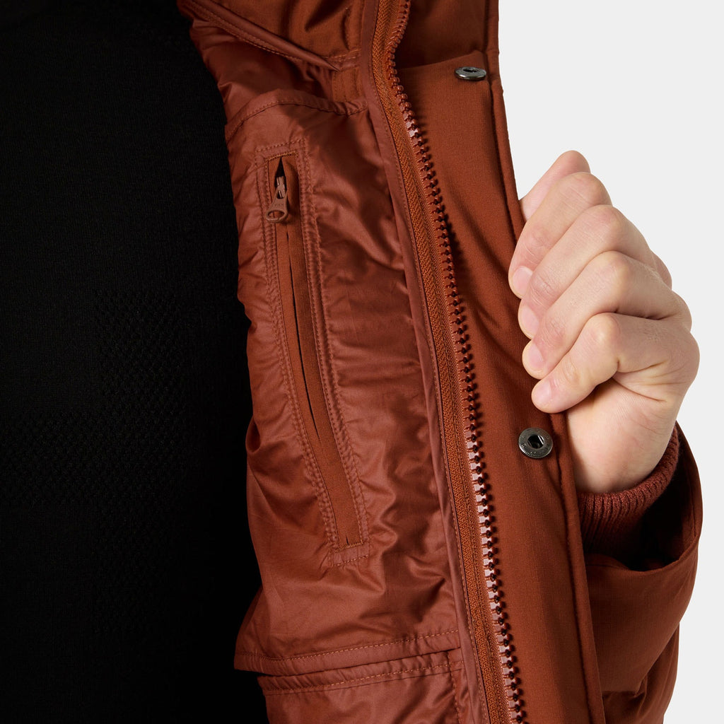 SAXON PEAK PUFFY JACKET, IRON OXIDE, XXL