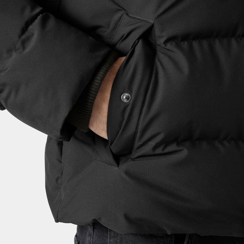 SAXON PEAK PUFFY JACKET, BLACK, XXL