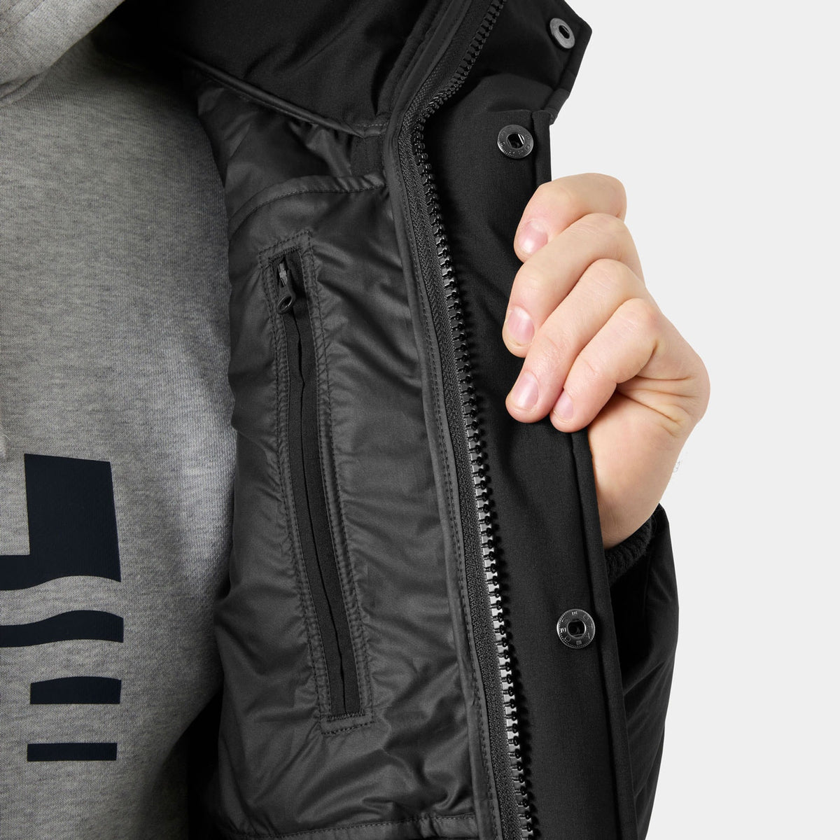 SAXON PEAK PUFFY JACKET, BLACK, XXL