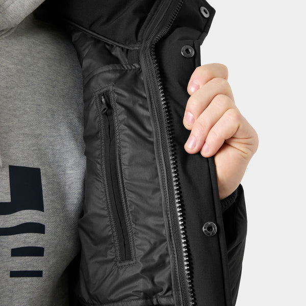 SAXON PEAK PUFFY JACKET, BLACK, XXL