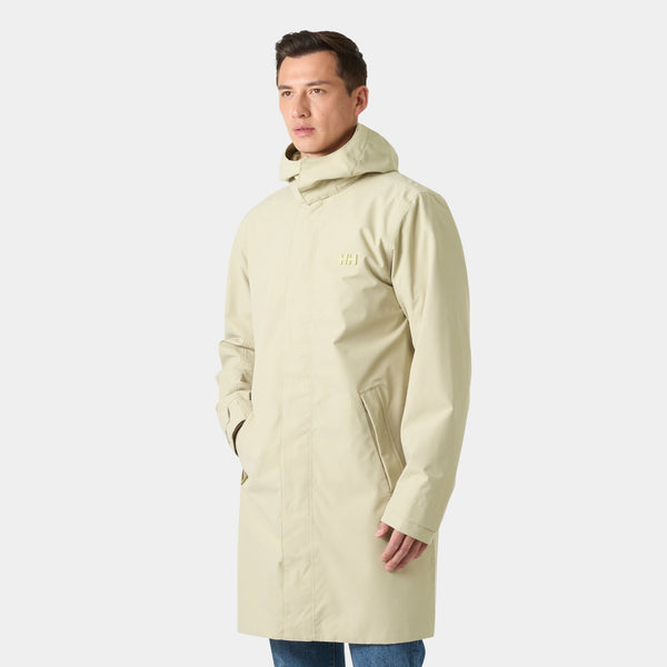CITY RAIN COAT, KHAKI, XXL