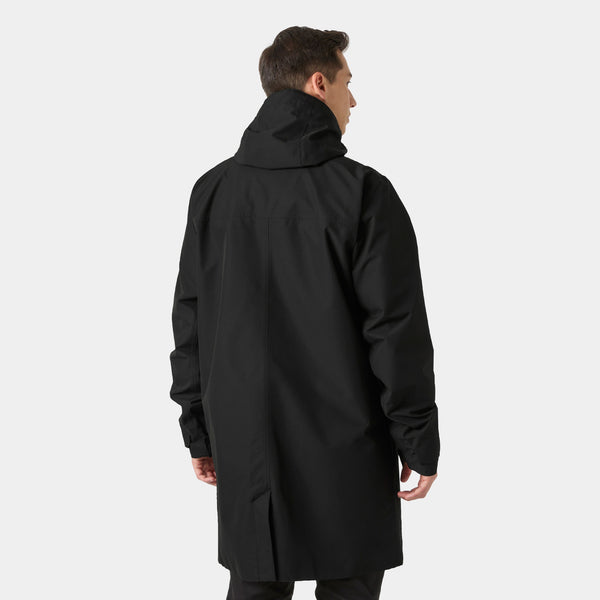 CITY RAIN COAT, BLACK, XXL