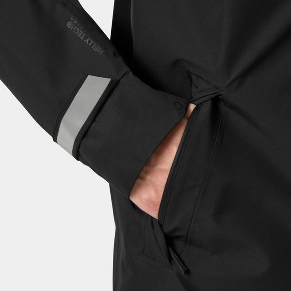 CITY RAIN COAT, BLACK, XXL
