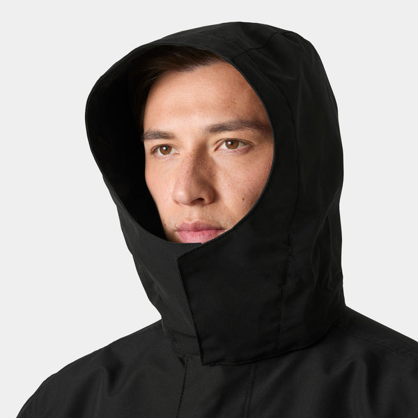 CITY RAIN COAT, BLACK, XXL
