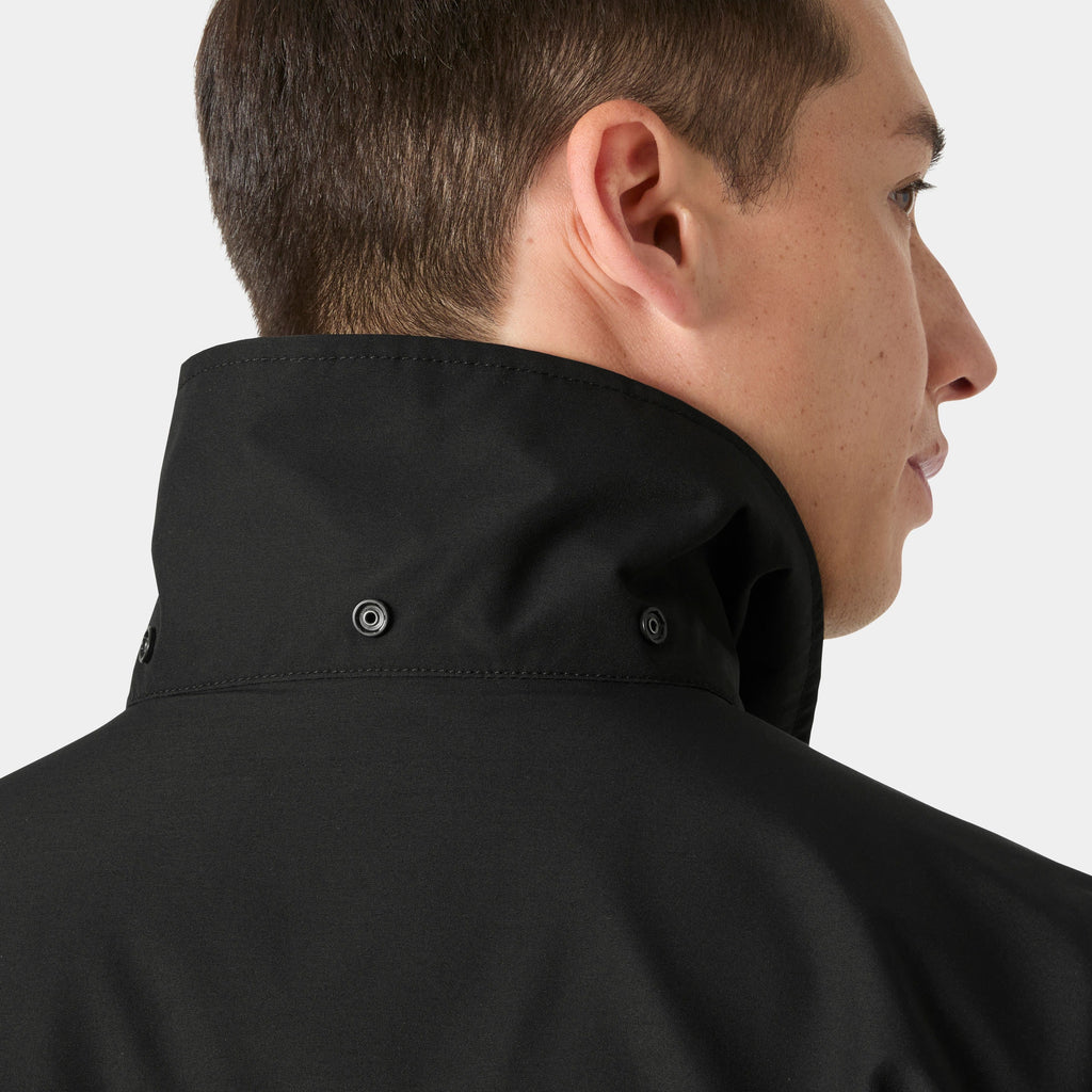 CITY RAIN COAT, BLACK, XXL
