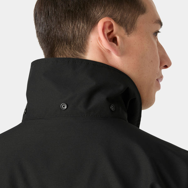 CITY RAIN COAT, BLACK, XXL