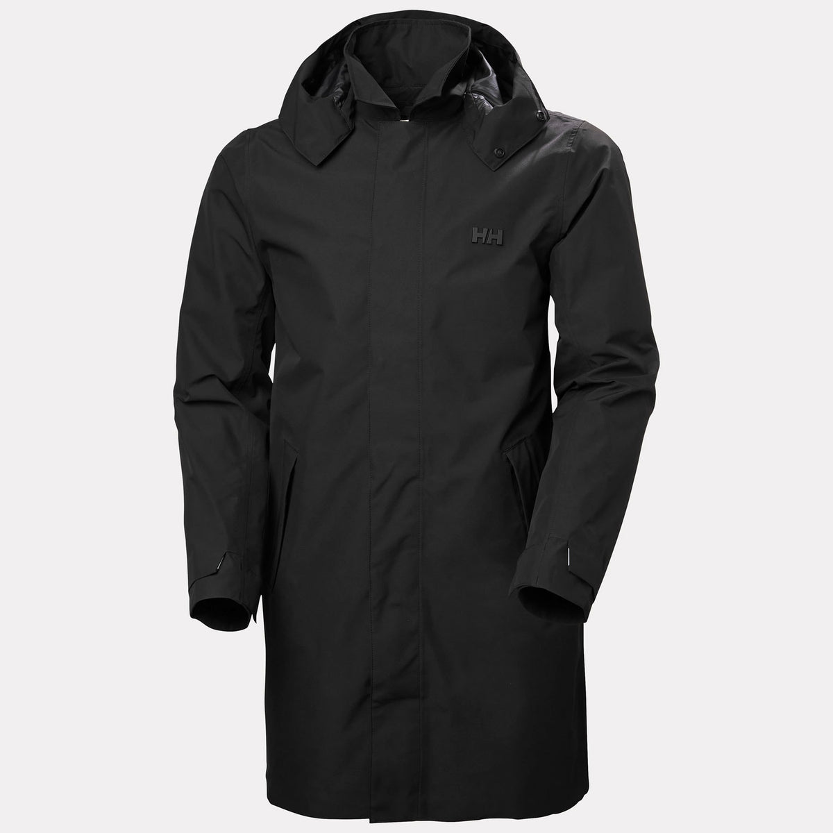 CITY RAIN COAT, BLACK, XXL
