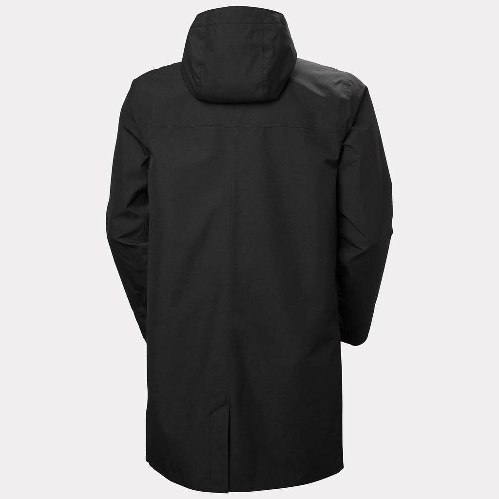 CITY RAIN COAT, BLACK, XXL
