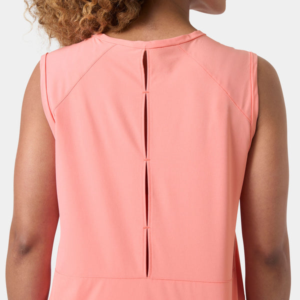 W THALIA TANK TOP, CORAL ALMON, L