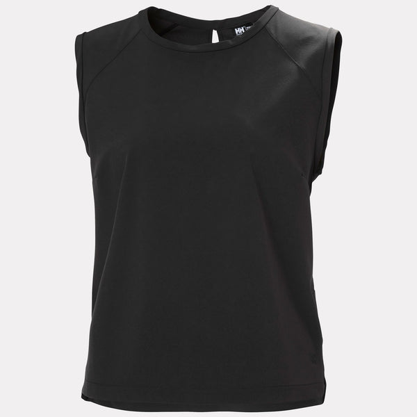 W THALIA TANK TOP, BLACK, M
