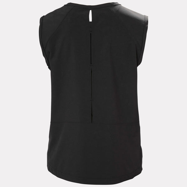 W THALIA TANK TOP, BLACK, M