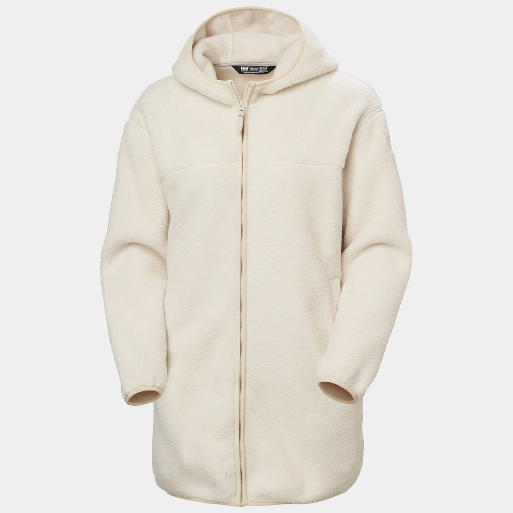 W MAUD PILE JACKET, CREAM, L
