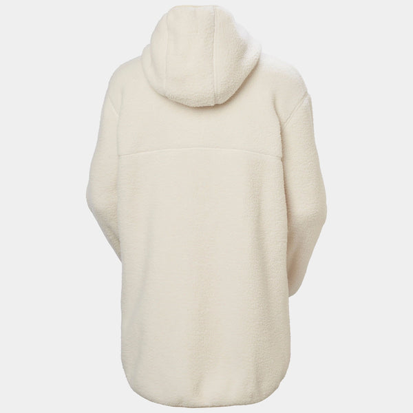 W MAUD PILE JACKET, CREAM, L