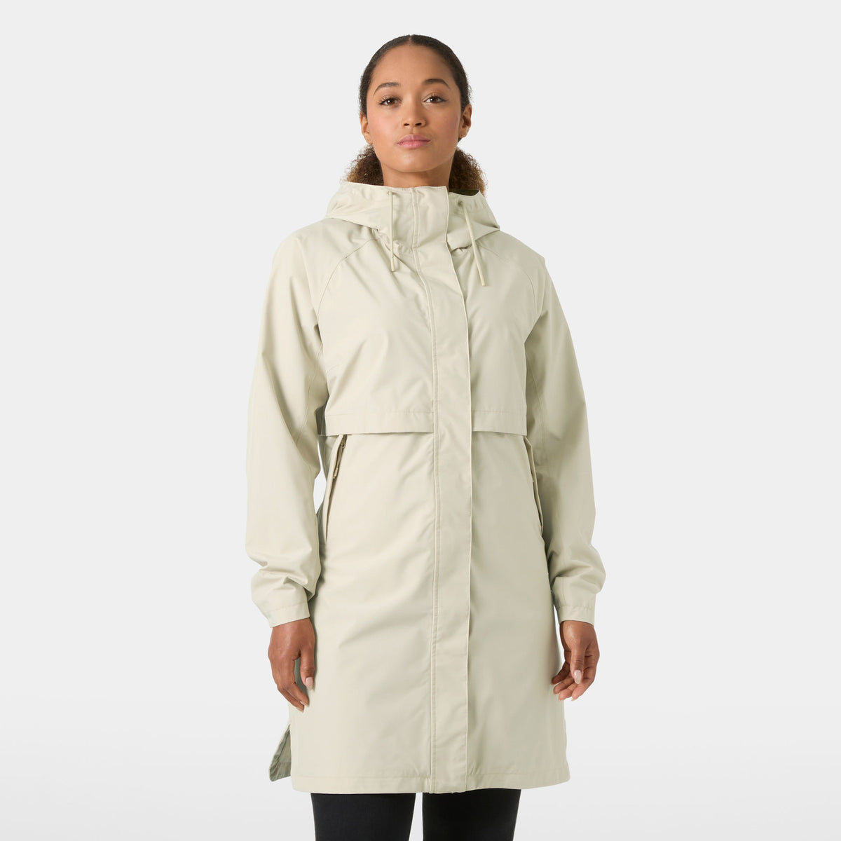 W SIENNA RAIN COAT, HH KHAKI, L Main image
