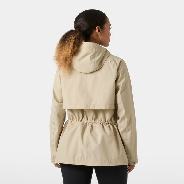 W SIENNA RAIN JACKET, HH KHAKI, L