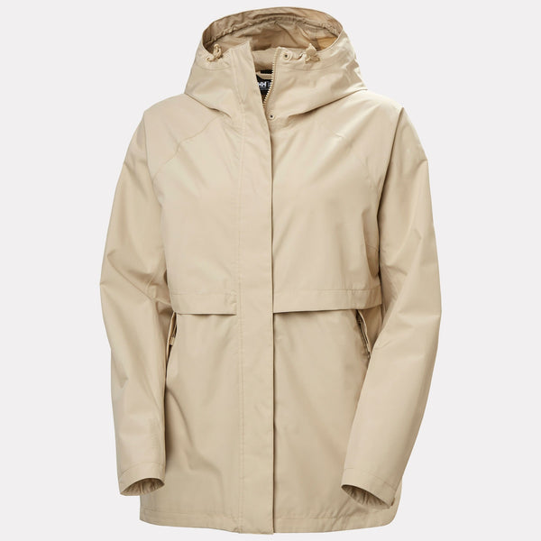 W SIENNA RAIN JACKET, HH KHAKI, L