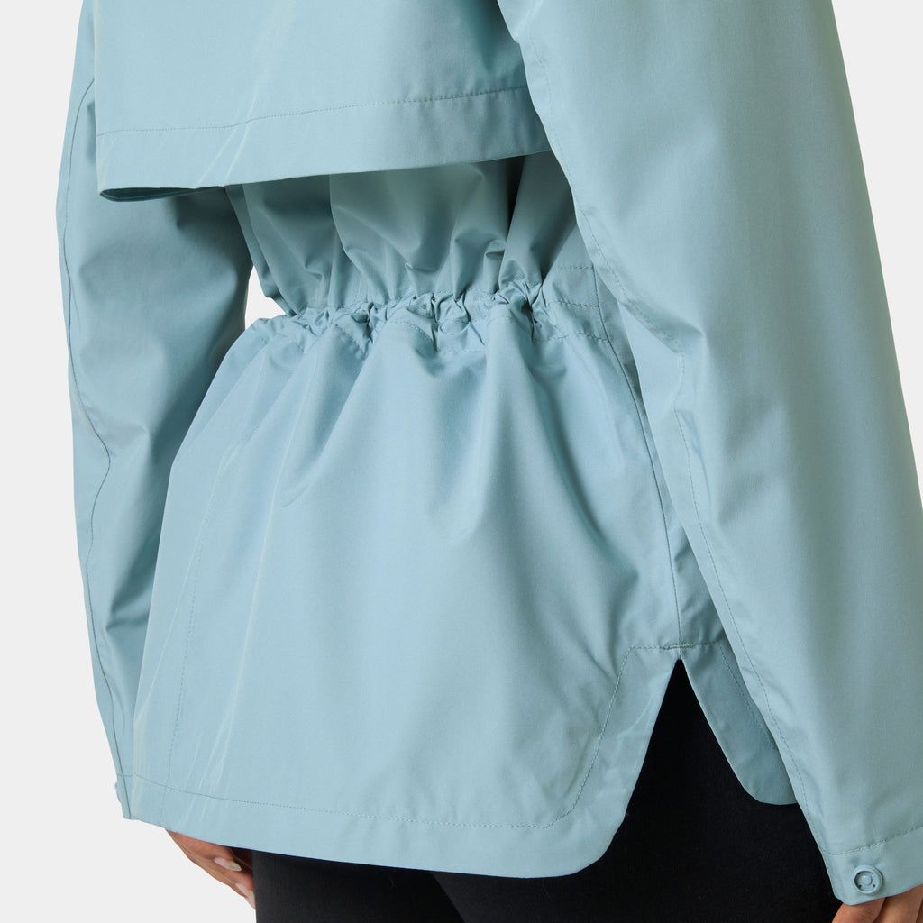 W SIENNA RAIN JACKET, WINDY BLUE, XXL