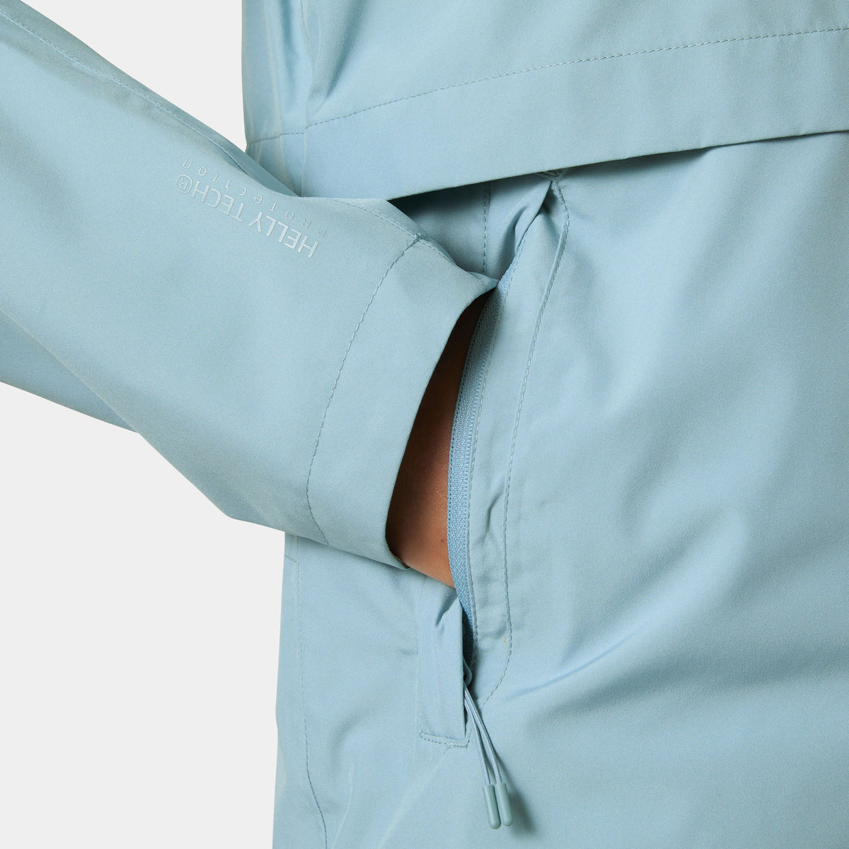 W SIENNA RAIN JACKET, WINDY BLUE, XXL