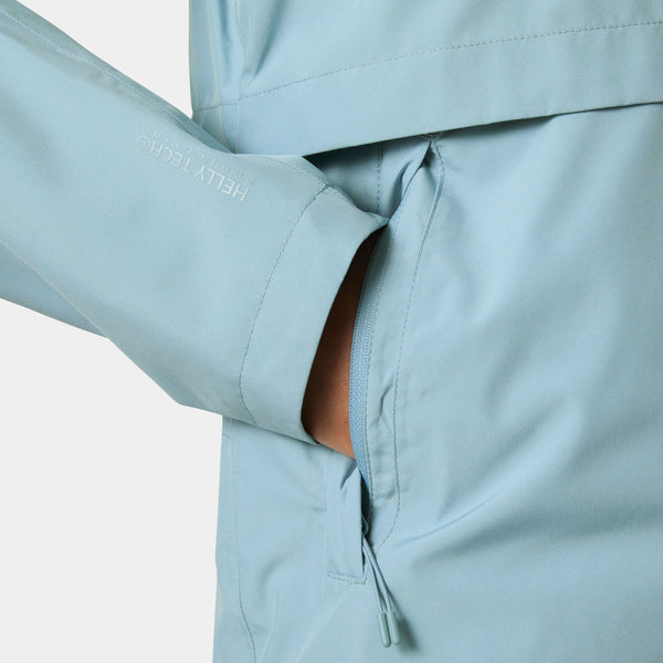 W SIENNA RAIN JACKET, WINDY BLUE, XXL