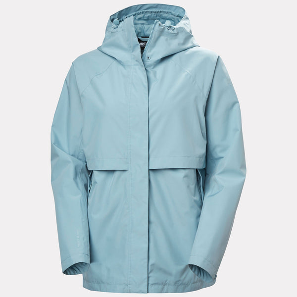 W SIENNA RAIN JACKET, WINDY BLUE, XXL