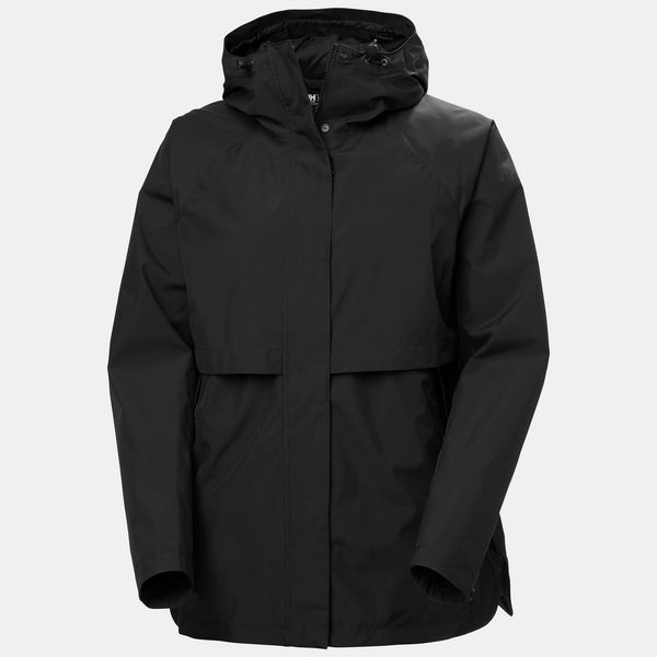 W SIENNA RAIN JACKET, BLACK, XXL