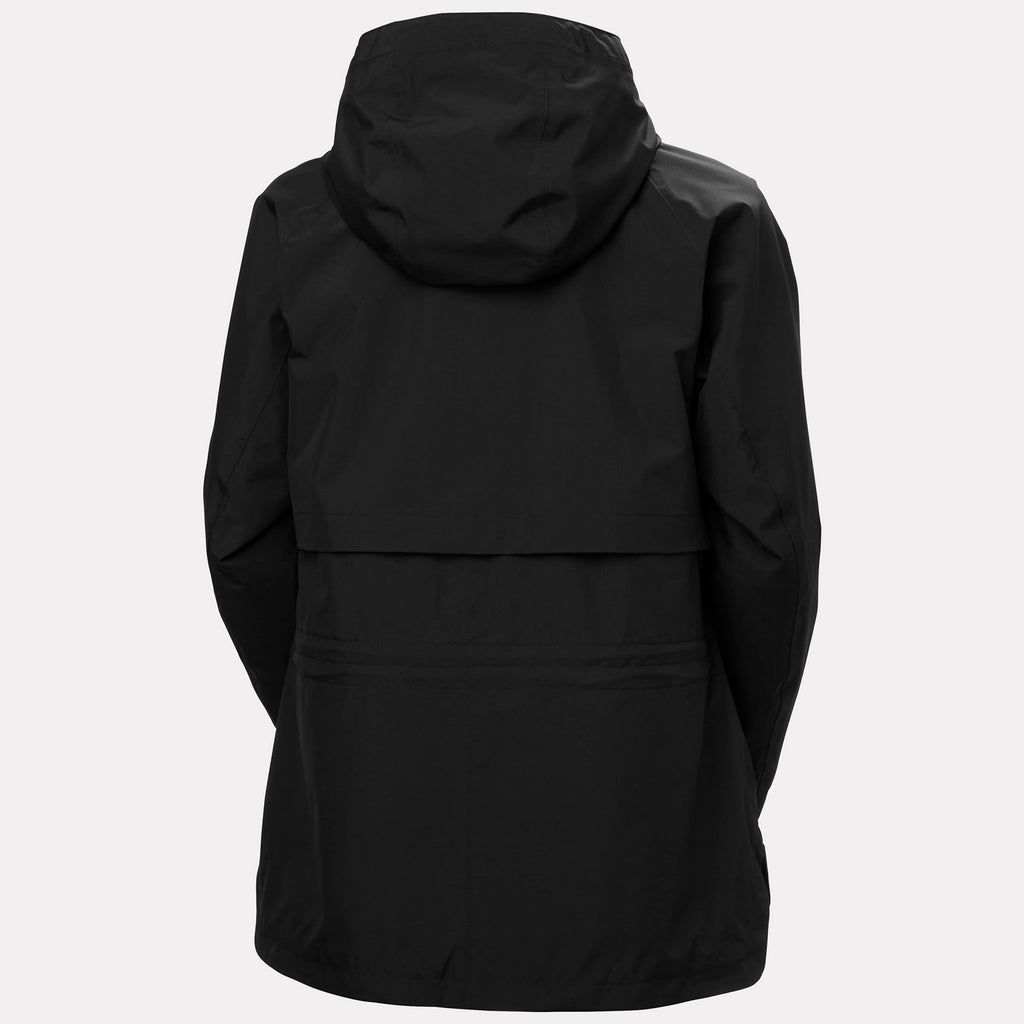 W SIENNA RAIN JACKET, BLACK, XXL