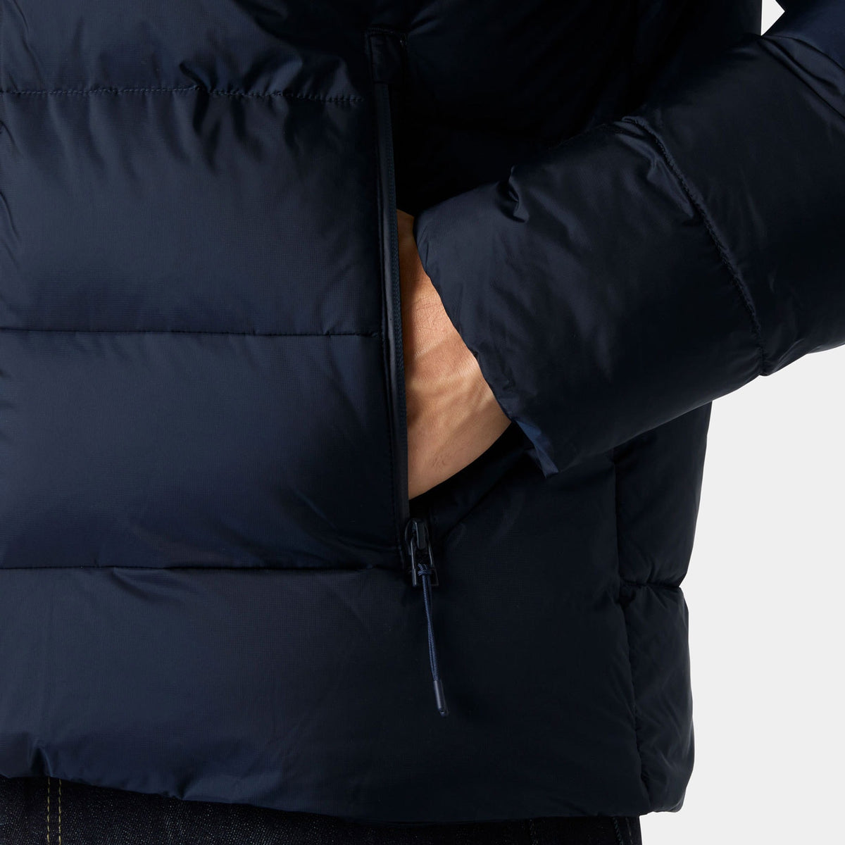 STRIDE PUFFY JACKET, NAVY, XXL