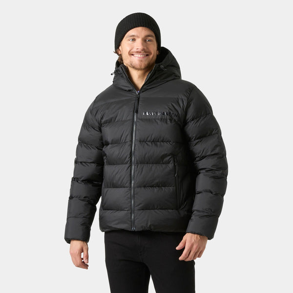 STRIDE PUFFY JACKET, BLACK, XXL