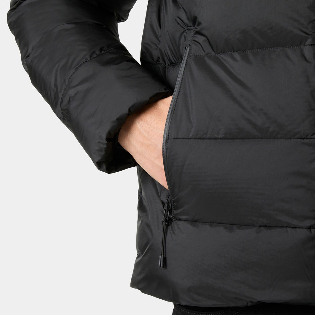 STRIDE PUFFY JACKET, BLACK, XXL