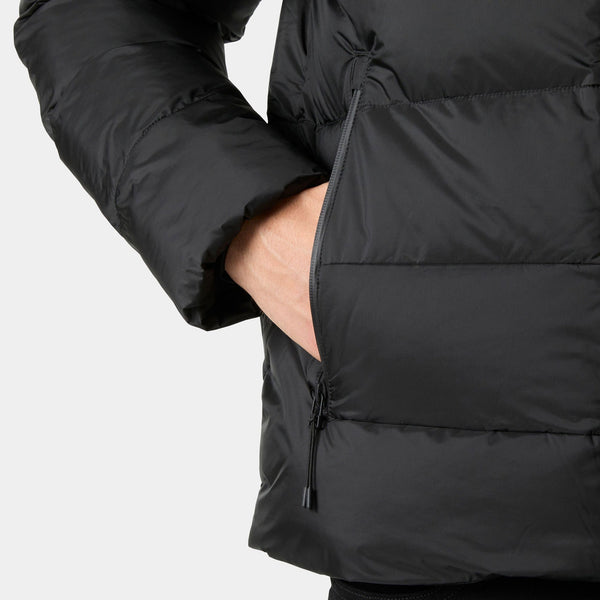 STRIDE PUFFY JACKET, BLACK, XXL