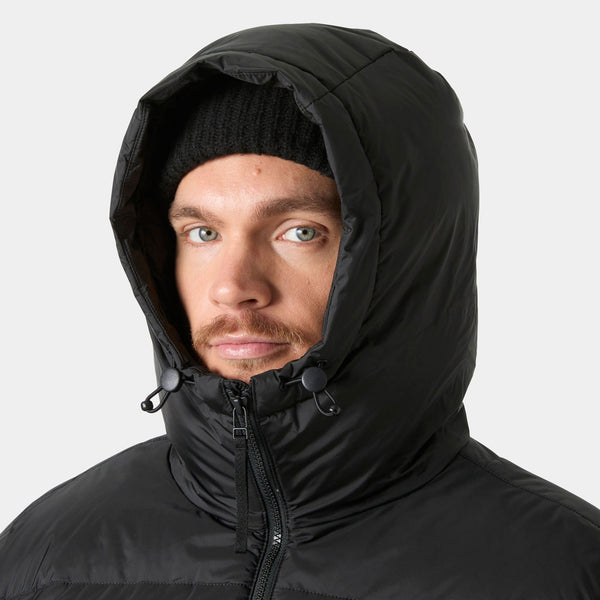 STRIDE PUFFY JACKET, BLACK, XXL