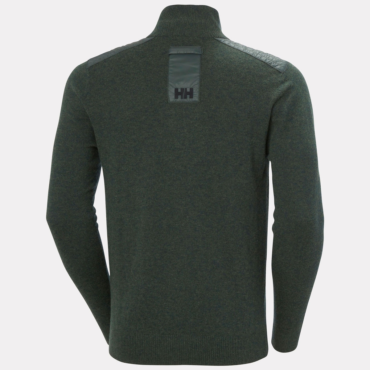 AFTON KNITTED 1/2 ZIP, DARK JUNGLE, XXL