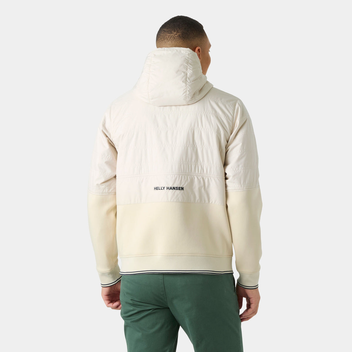 KOSTER HYBRID FZ HOODIE, CREAM, XXL
