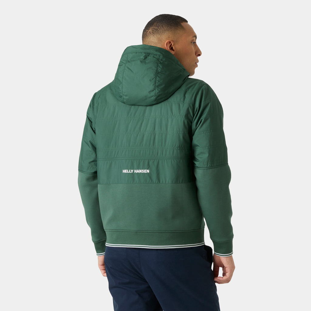 KOSTER HYBRID FZ HOODIE, JUNGLE GREE, XL