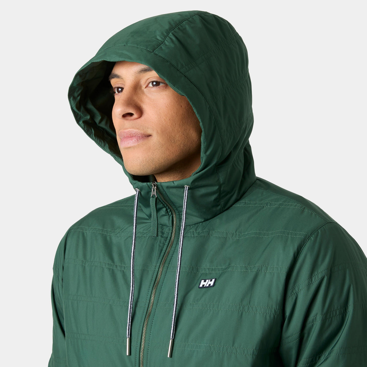 KOSTER HYBRID FZ HOODIE, JUNGLE GREE, XL