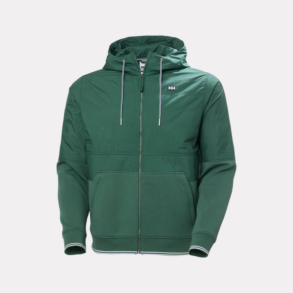 KOSTER HYBRID FZ HOODIE, JUNGLE GREE, XL