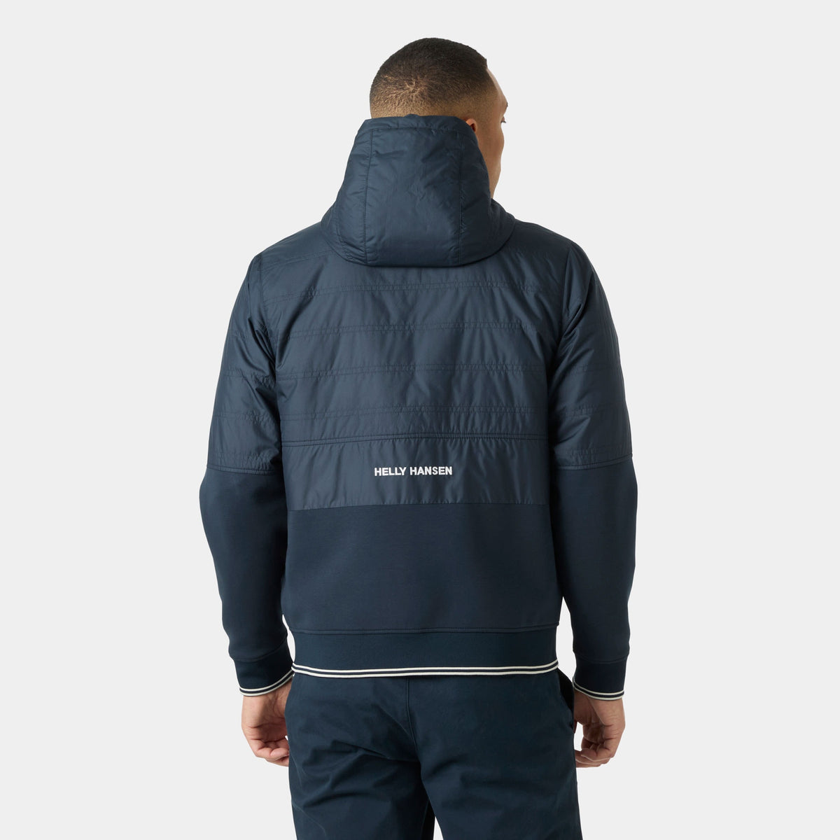 KOSTER HYBRID FZ HOODIE, NAVY, S