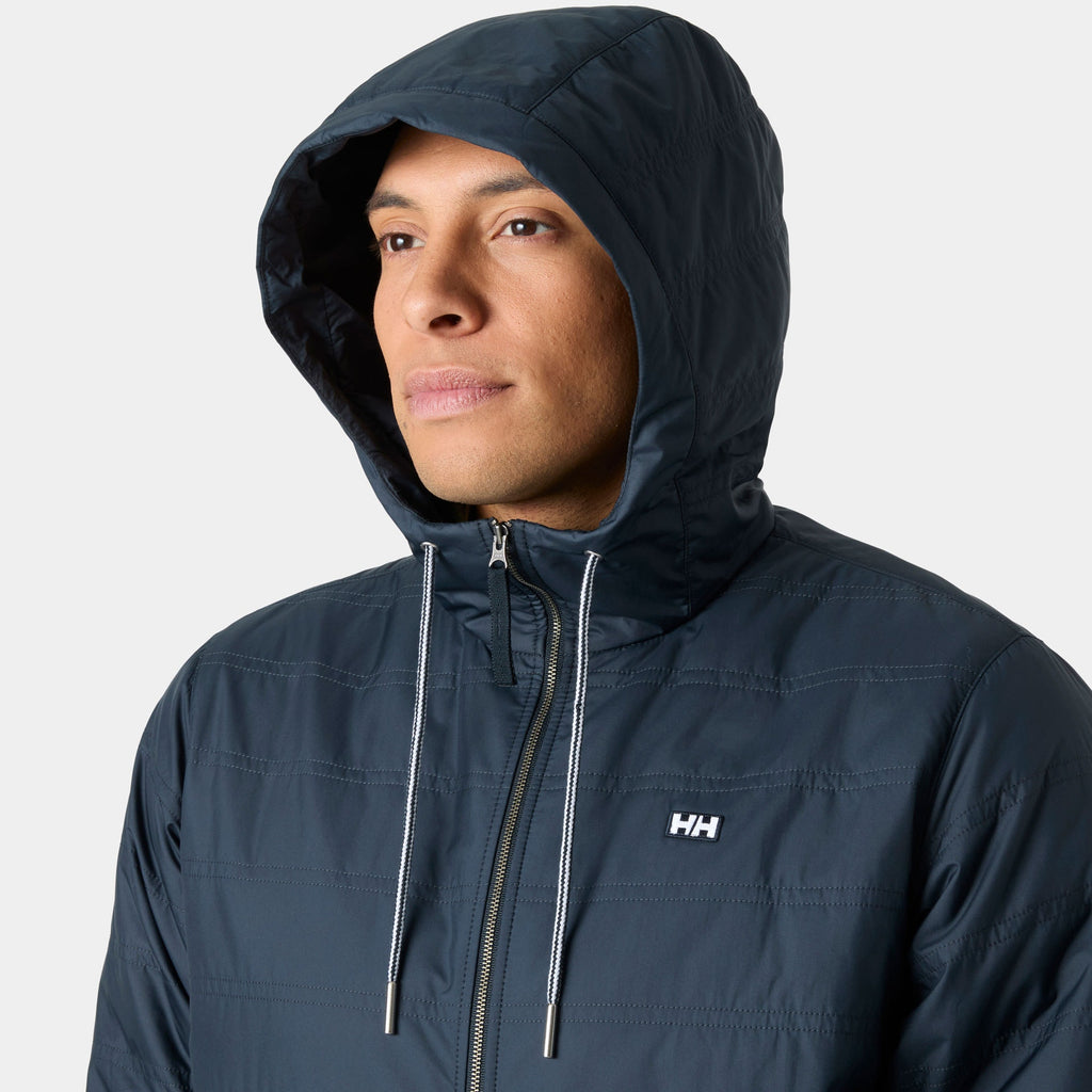 KOSTER HYBRID FZ HOODIE, NAVY, S