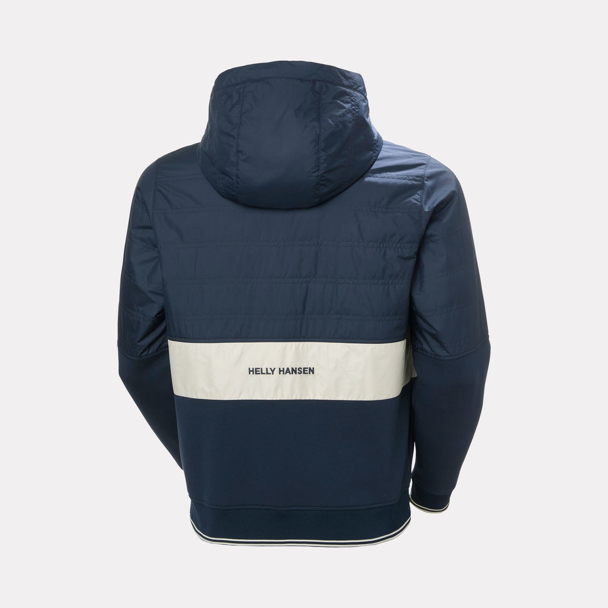 KOSTER HYBRID FZ HOODIE, NAVY STRIPE, XXL