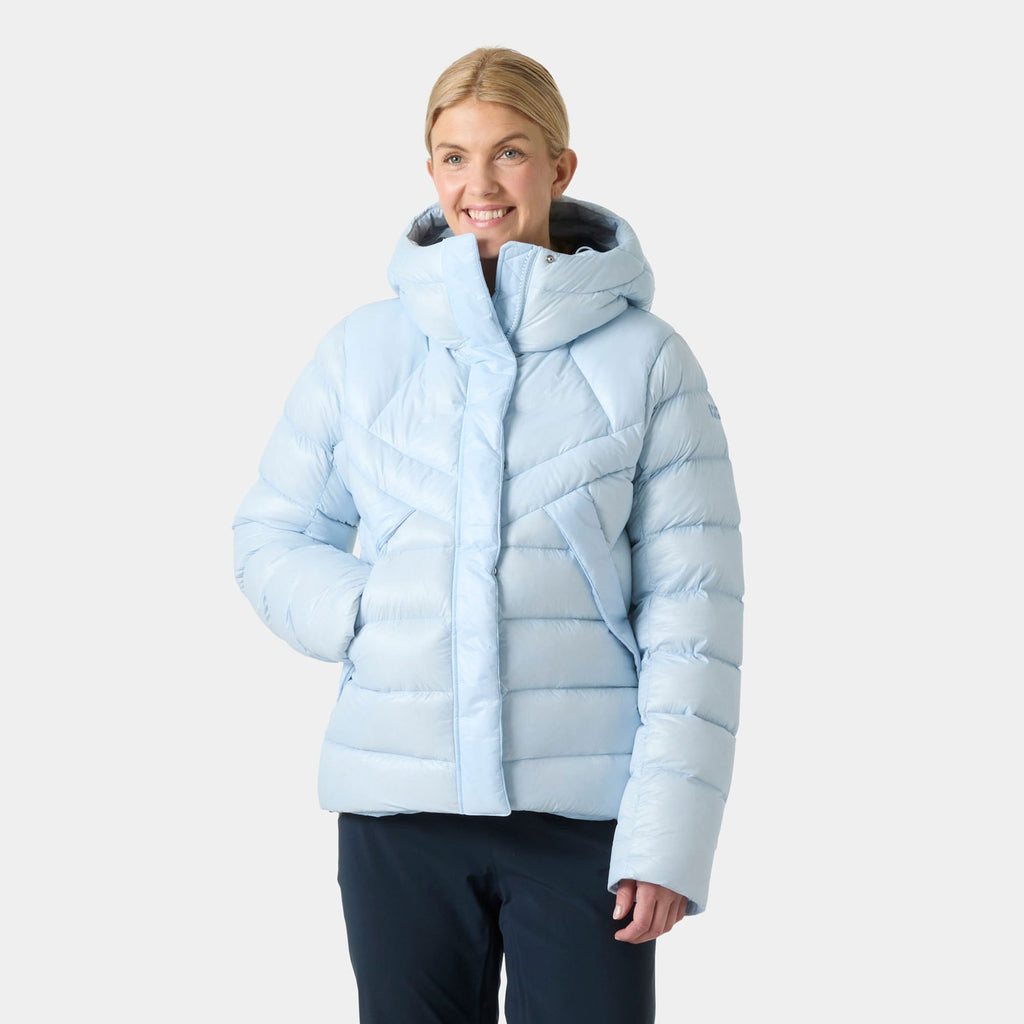 W WINTER BLISS DOWN JACKET, PINNACLE BL, L