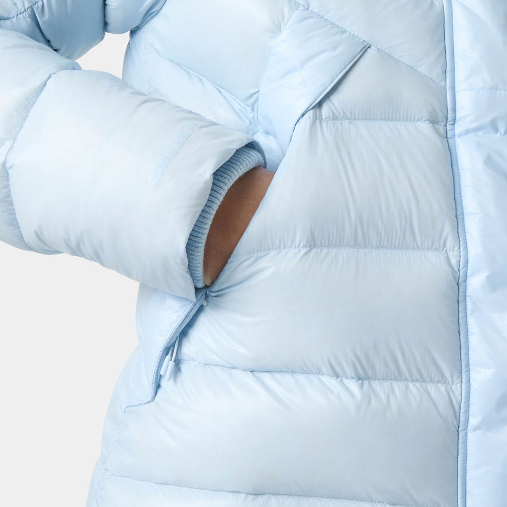 W WINTER BLISS DOWN JACKET, PINNACLE BL, L
