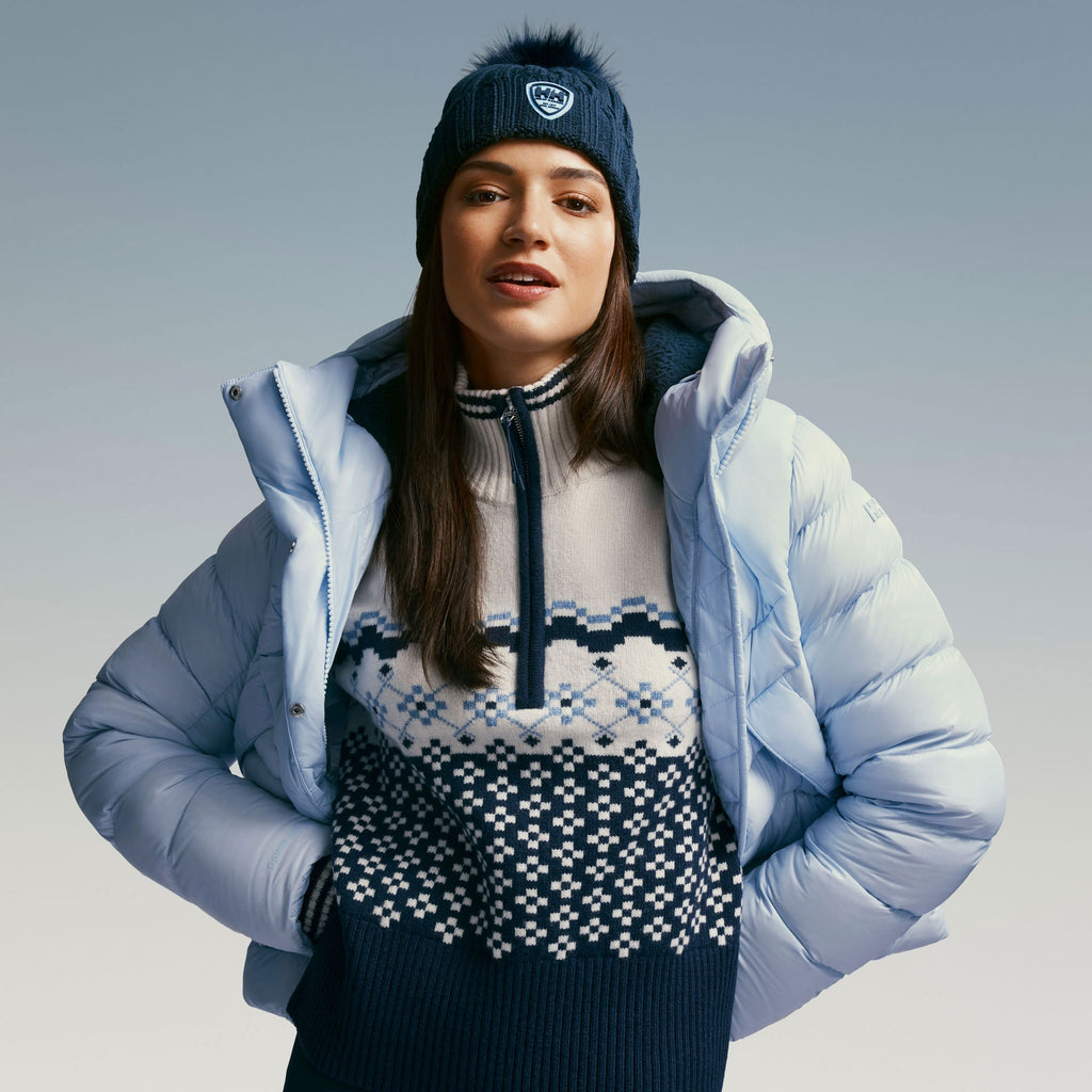 W WINTER BLISS DOWN JACKET, PINNACLE BL, L
