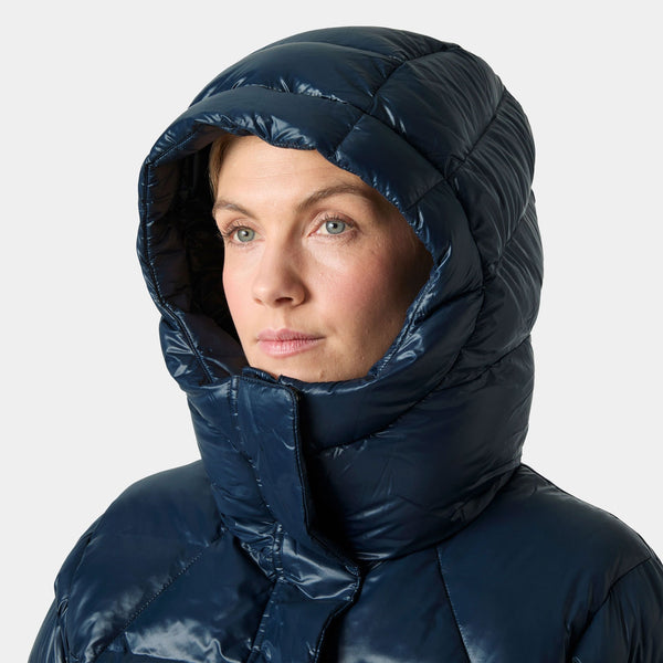 W WINTER BLISS DOWN JACKET, NAVY, L