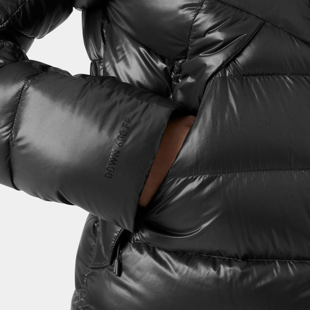 W WINTER BLISS DOWN JACKET, BLACK, L