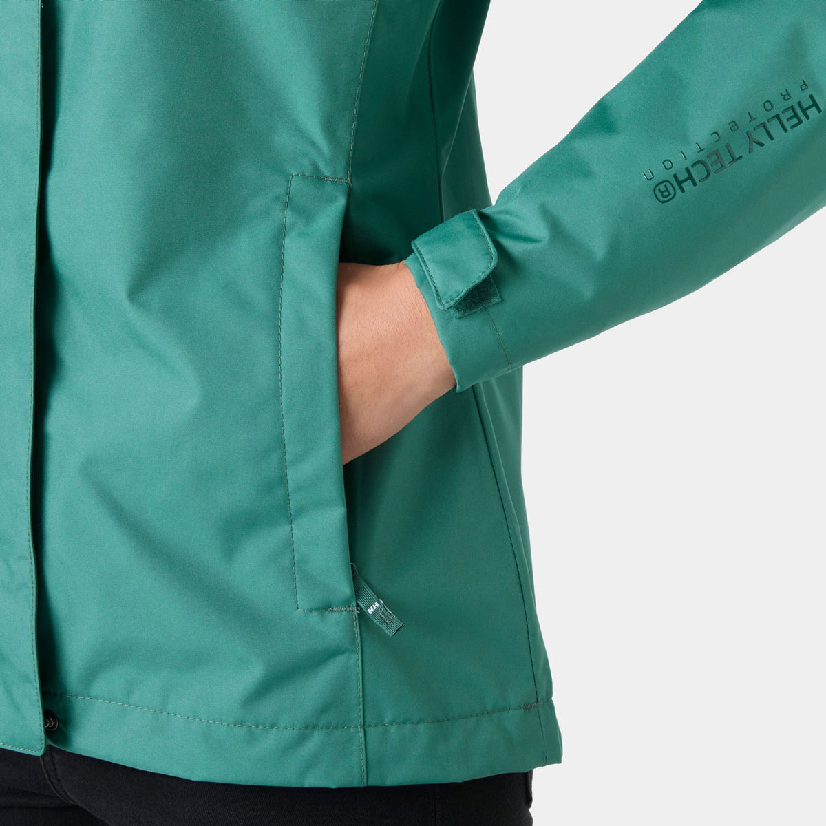 W SEVEN J JACKET, OPAL GREEN, L